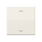 Jung - Enjo simple touche avec fleches - AS 500 Ivoire