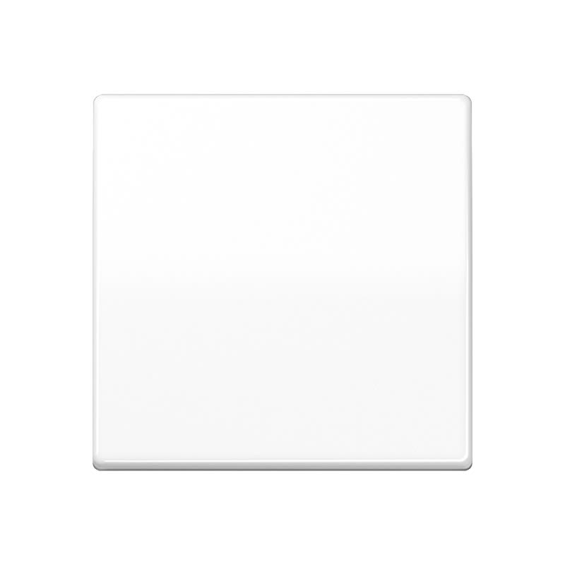 Jung - Enjoliveur simple touche / Série AS 500 Blanc