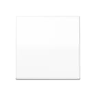 Jung - Enjoliveur simple touche / Série AS 500 Blanc