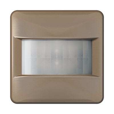 Jung - Optique 180° finition stand, IP 44, Ht 1,1 m, pour méc 17... / CD 500 Champagne