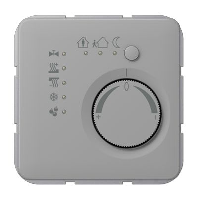 Jung - KNX Régulateur chauffage et climatisation / CD 500 Gris