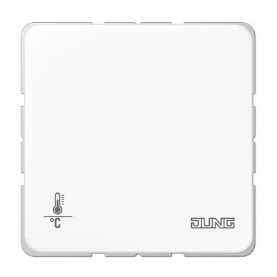 Jung - Régulateur KNX borgne avec entrée bin. / CD 500 Blanc