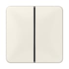 Jung - Kit touche complet 1 voie F40 / CD 500 Ivoire