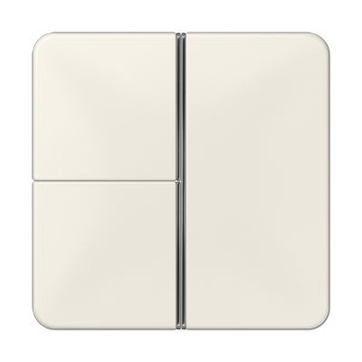 Jung - Kit touche complet 3 voies F40 / CD 500 Ivoire