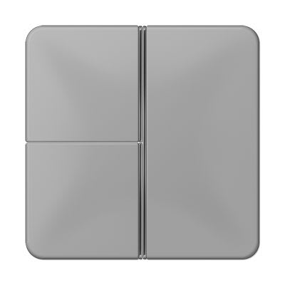 Jung - Kit touche complet 3 voies F40 / CD 500 Gris