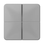 Jung - Kit touche complet 4 voies F40 / CD 500 Gris