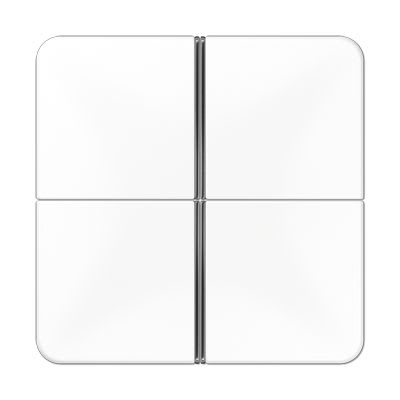 Jung - Kit touche complet 4 voies F40 / CD 500 Blanc