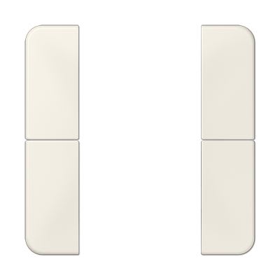 Jung - Kit touche complet 2 voies F50 / CD 500 Ivoire