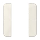 Jung - Kit touche complet 2 voies F50 / CD 500 Ivoire