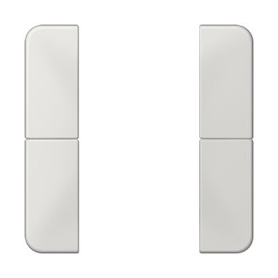 Jung - Kit touche complet 2 voies F50 / CD 500 Gris clair