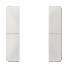 Jung - Kit touche complet 2 voies F50 / CD 500 Gris clair