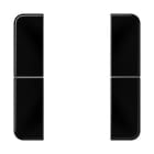 Jung - Kit touche complet 2 voies F50 / CD 500 Noir