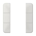 Jung - Kit touche complet 3 voies F50 / CD 500 Gris clair