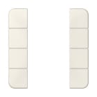 Jung - Kit touche complet 4 voies F50 / CD 500 Ivoire