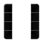 Jung - Kit touche complet 4 voies F50 / CD 500 Noir