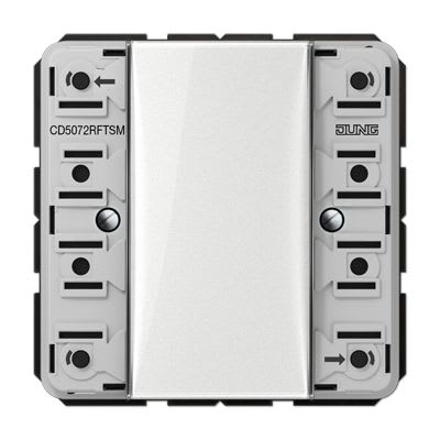 Jung - Module 2 voies émetteur mural KNX RF / CD 500