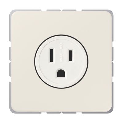 Jung - Prise de courant US-NEMA 15A 125V / CD 500 Ivoire