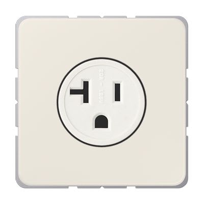 Jung - Prise de courant US-NEMA 20A 125V / CD 500 Ivoire