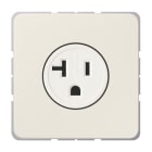 Jung - Prise de courant US-NEMA 20A 125V / CD 500 Ivoire