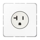 Jung - Prise de courant US-NEMA 20A 125V / CD 500 Blanc