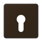 Jung - Enjoliveur pour IN et BP à clé plat / CD 500 Brun