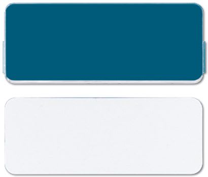 Jung - Obturateur transparent pour capot avec porte étiquette / CD 500