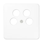 Jung - Enjoliveur pour prise TV-FM-SAT Ankaro / CD 500 Blanc