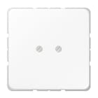 Jung - Obturateur (livré avec support à visser) / CD 500 Blanc