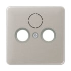 Jung - Enjoliveur pour prise TV-FM-SAT / CD 500 Platine