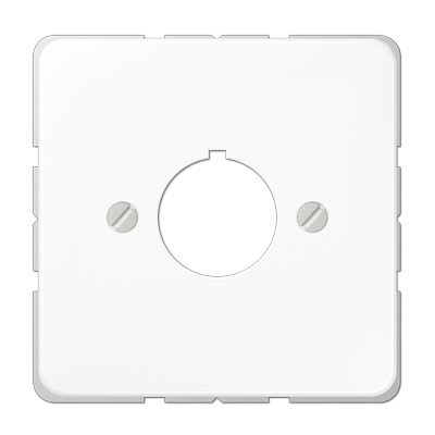 Jung - Enjoliveur pour auxiliaire 22,5 mm / CD 500 Blanc