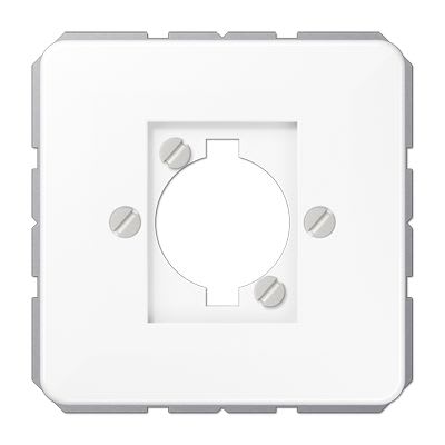 Jung - Enjoliveur pour fiche XLR / Série CD 500 Blanc