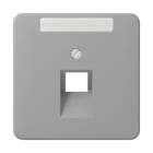 Jung - Enjoliveur pour prise IAE/UAE avec PE / CD 500 Gris
