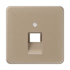 Jung - Enjoliveur pour prise IAE/UAE / CD 500 Bronze