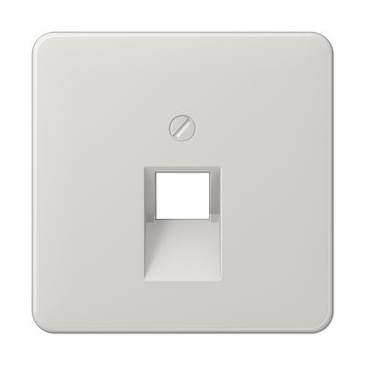 Jung - Enjoliveur pour prise IAE/UAE / CD 500 Gris clair