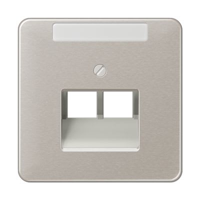 Jung - Enjoliveur pour prise IAE/UAE avec PE / CD 500 Platine