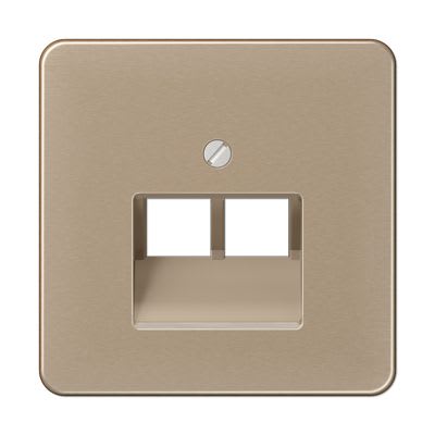 Jung - Enjoliveur pour prise IAE/UAE / CD 500 Bronze