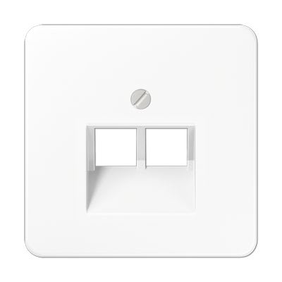 Jung - Enjoliveur pour prise IAE/UAE / CD 500 Blanc