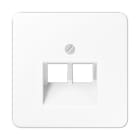 Jung - Enjoliveur pour prise IAE/UAE / CD 500 Blanc