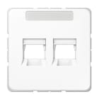 Jung - Enjoliveur pour noyau Modulear-Jack / CD 500 Blanc