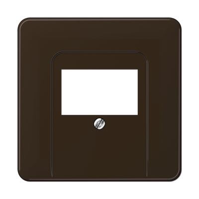 Jung - Enjoliveur pour prise TAE / Série CD 500 Brun