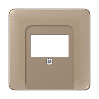Jung - Enjoliveur pour prise TAE / Série CD 500 Bronze