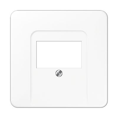 Jung - Enjoliveur pour prise TAE / Série CD 500 Blanc