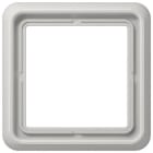 Jung - Cadre de fintion 1 poste / Série CD 500 Gris clair