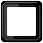 Jung - Cadre de fintion 1 poste / Série CD 500 Noir