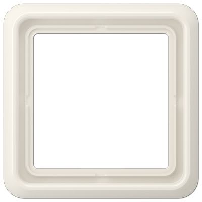 Jung - Cadre de fintion 1 poste / Série CD 500 Ivoire