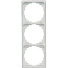 Jung - Cadre de fintion 3 postes goulotte / Série CD 500 Gris clair