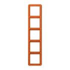 Jung - Cadre de fintion 5 postes / Série CD 500 Orange IP44