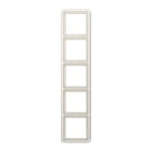 Jung - Cadre de fintion 5 postes / Série CD 500 Ivoire IP44