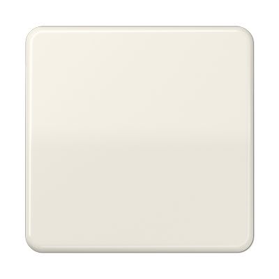 Jung - Enjoliveur simple touche / Série CD 500 Ivoire