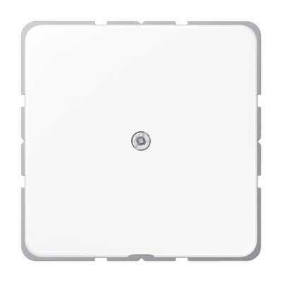 Jung - Sortie de câble avec serre câble / Série CD 500 Blanc